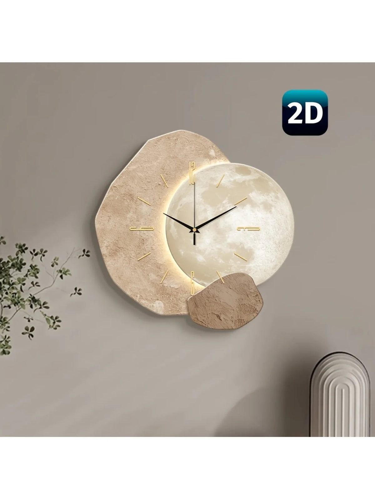 Modern Simple Silent Wall Clock
